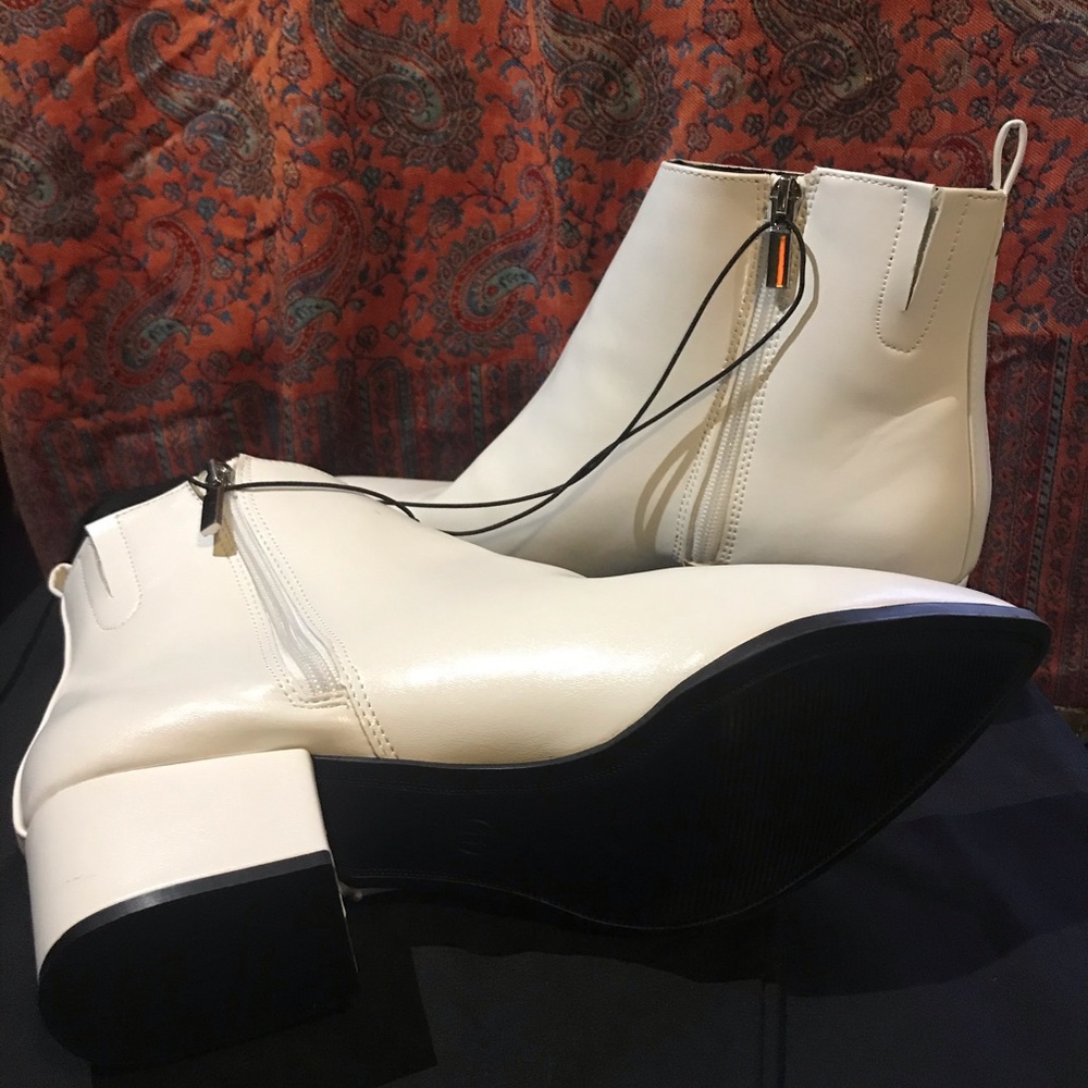 White Ankle boots, A New Day size 11